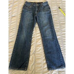 Lucky Brand Jeans Boys Size 14 Blue Billy Straight Leg Denim Stretch
